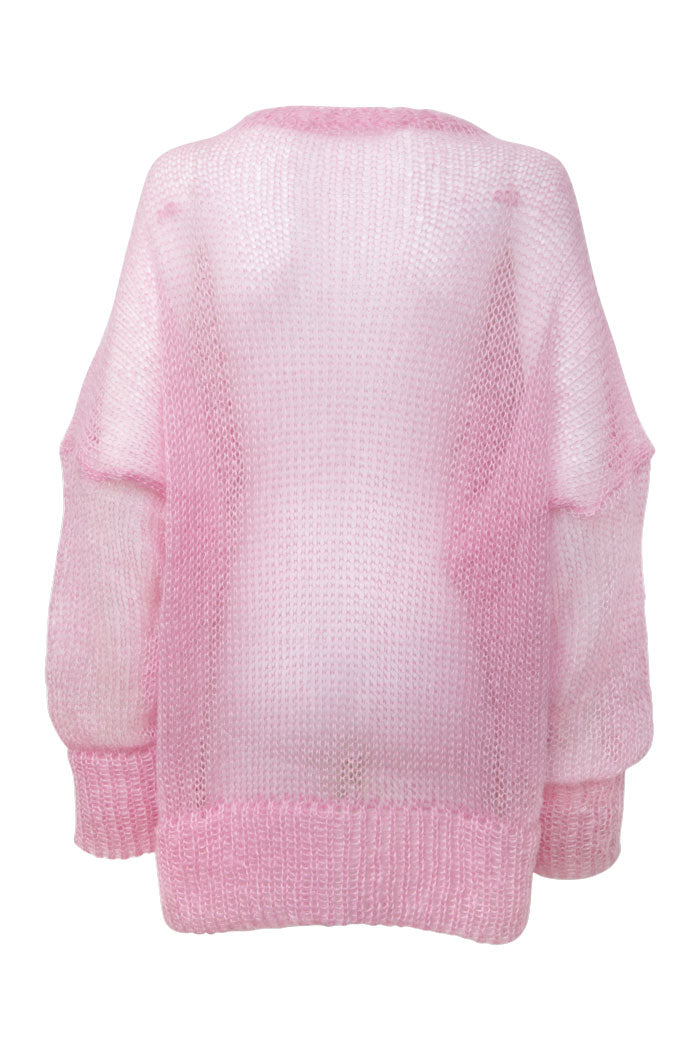 Feeling cozy and unique with this high quality jumper made from 100% Luxe Mohair - no compromise on the quality.