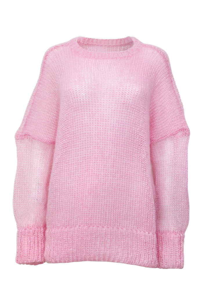 Feeling cozy and unique with this high quality jumper made from 100% Luxe Mohair - no compromise on the quality.