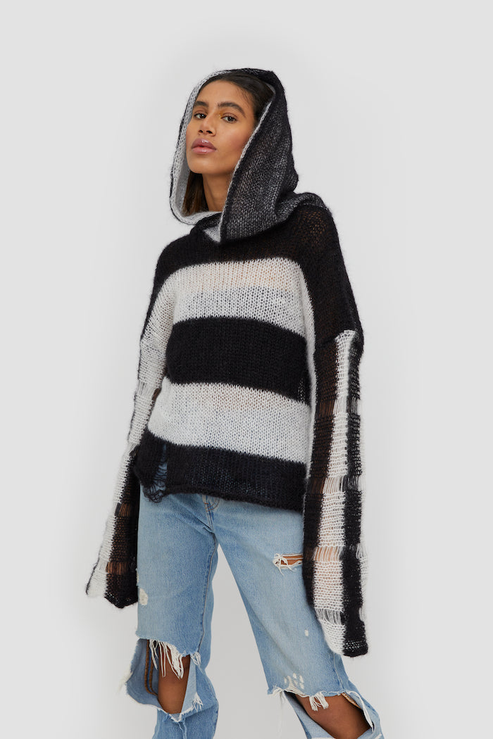 Feel cozy and unique with our new Striped Hoodie - who doesn't want to feel cozy and fashionable at the same time?